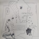 penna a sfera su carta